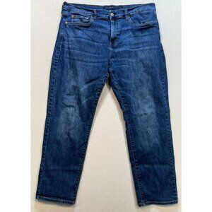 Lucky Brand Men's Athletic Slim Straight Jeans Denim Size 38/30 Blue Stretch